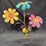 #25-•-metal-yard-art---rooster-w/-flowers-image-1
