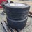 #6463-•-(2)-445/50r22.5-tires-w/-aluminum-rims-image-3