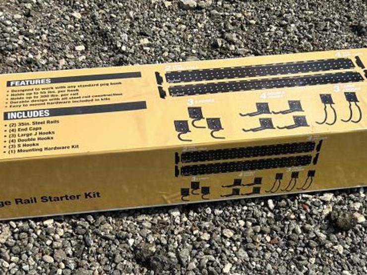 #115-•-klutch-16-piece-garage-storage-rail-starter-kit-image-4