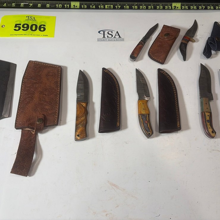#5906 • (6) Unused Knives