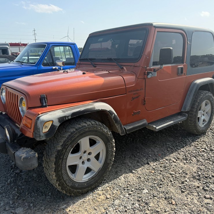 2001 JEEP WRANGLER