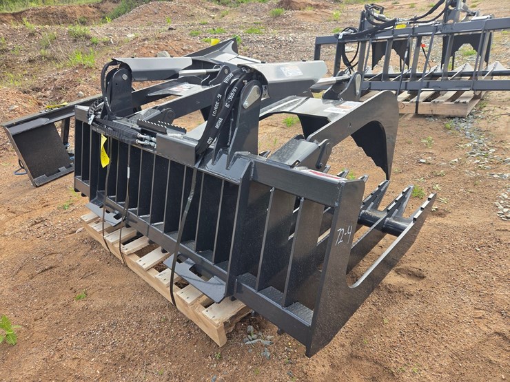 #6005-•-approx.-72"-unused-stout-hd72-4-skid-steer-brush-grapple-bucket-image-3