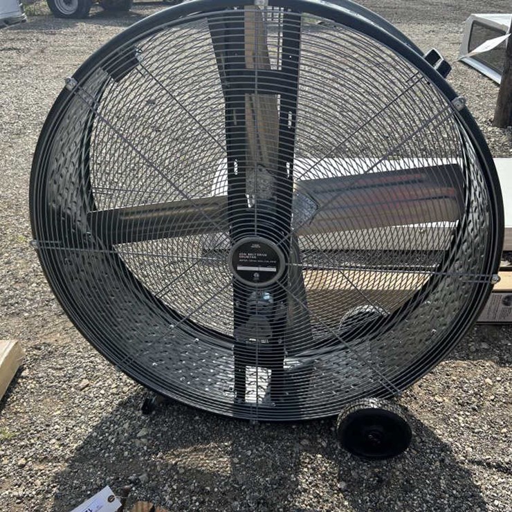#129 • Strong Way 42" Belt Drive Drum Fan