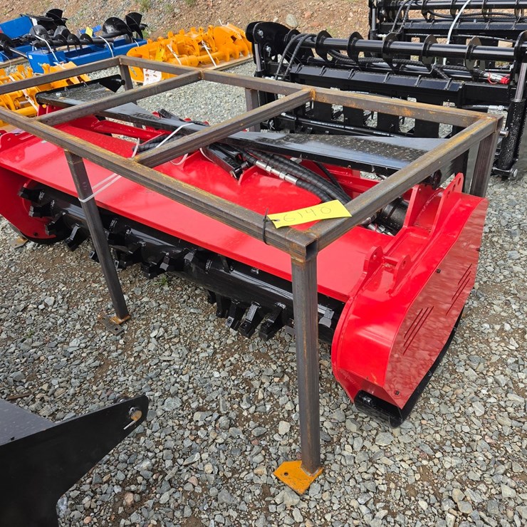 #6140 • Approx. 72" Unused Future FT-72 Skid Steer Mulcher Attachment