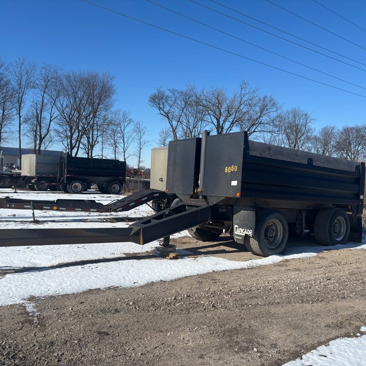 #2175 • 2004 Cancade Dump Pup Trailer