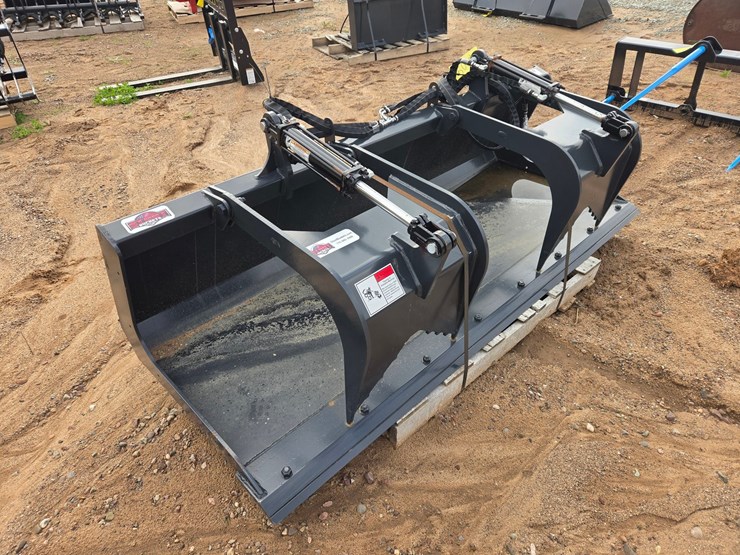 #6018-•-approx-84"-hd-unused-stout-skid-steer-grapple-bucket-image-4