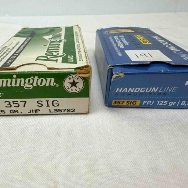 .357 Sig ammo