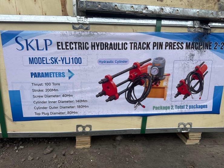 new-sklp-co-electric-hydraulic-track-pin-press-model-sk-ylj100-image-1