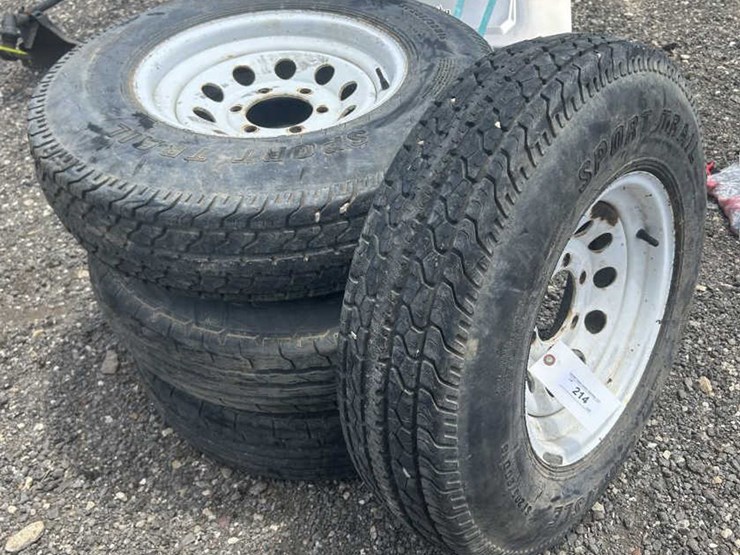 #214-•-(4)-trailer-rims-&-tires-st205/90d15-image-3