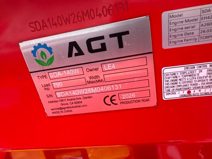 new-agt-industrial-co-mini-skidloader-model-sda-140w-image-5