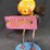 #30-•-metal-yard-art---bee-w/-welcome-sign-image-1