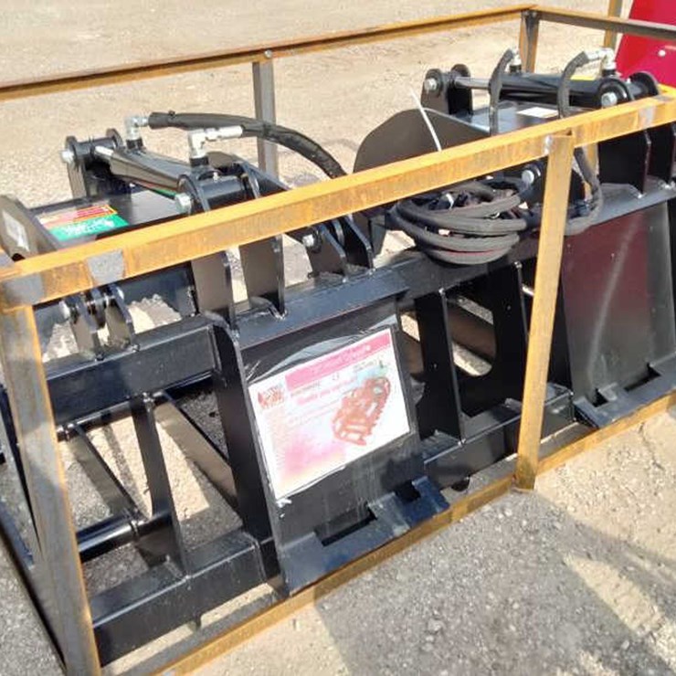 #71 • Brush Grapple Skid Steer Attachment - RMBG72