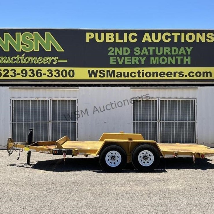 2015 Fleming TT416-6 Tilt Deck Traiker