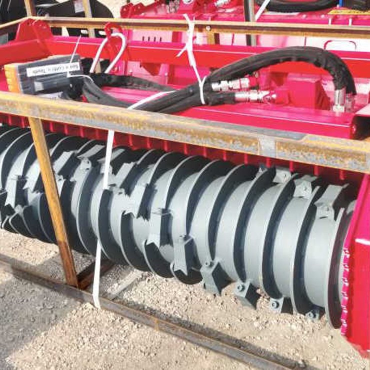 #75 • Drum Mulcher Skid Steer Attachment - RMBD72