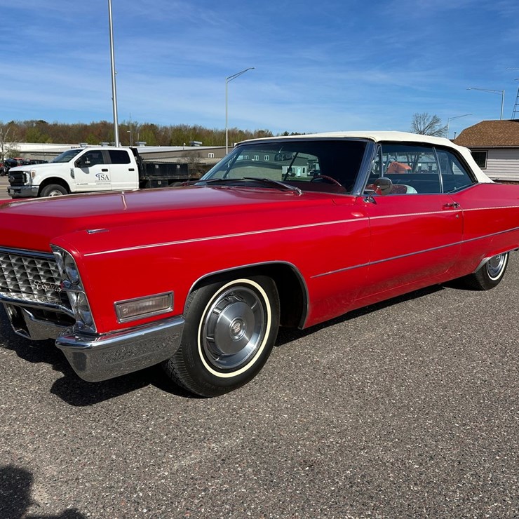 #1175 • 1967 Cadillac DeVille Convertible Coupe