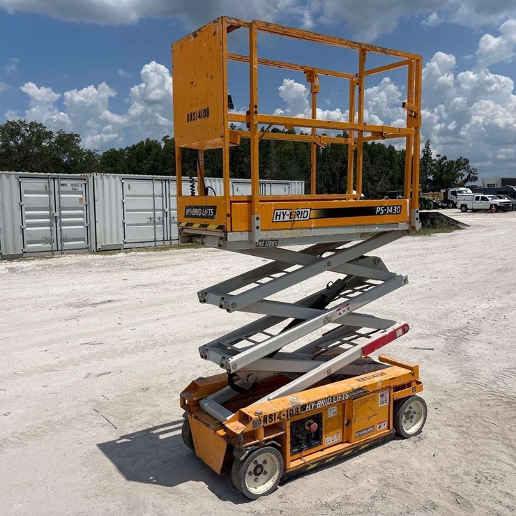 2020 Hy-Brid Lifts PS-1430 14ft Scissor Lift