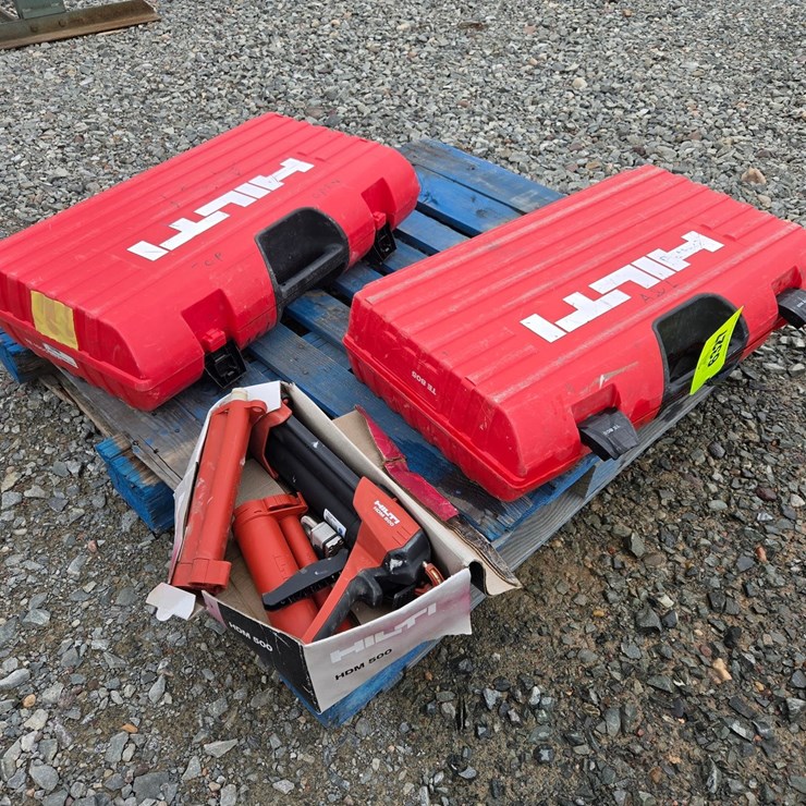 #6327 • Hilti TE 1000-AVR Demolition Hammer And HDM 500 Adhesive Injector