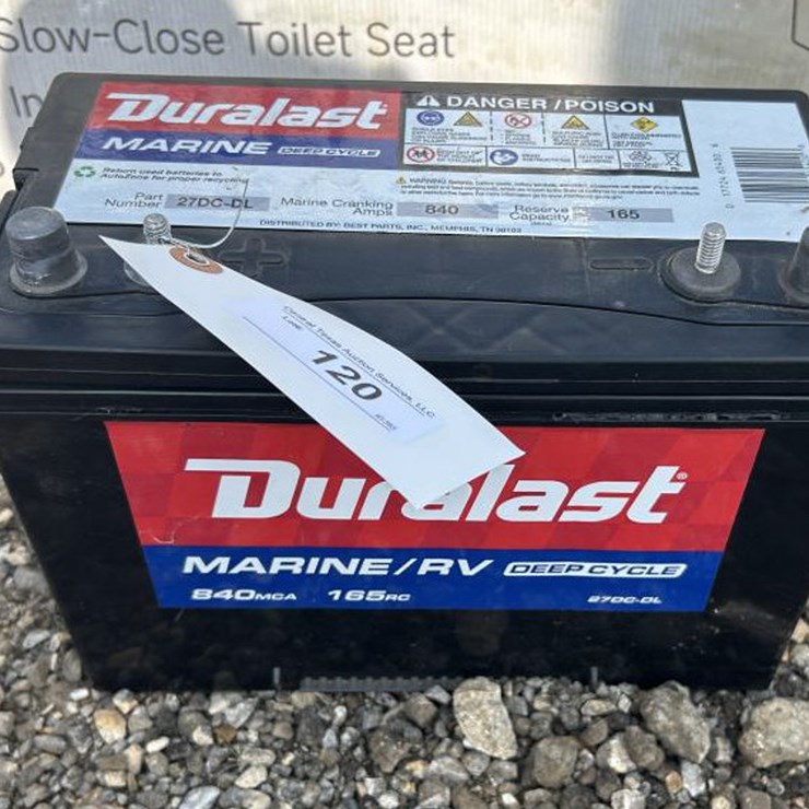 #120 • Duralast Marine Boat Battery