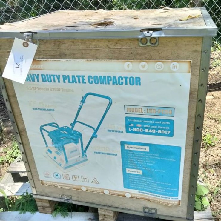 #21 • Heavy Duty Plate Compactor - LHR-PC90