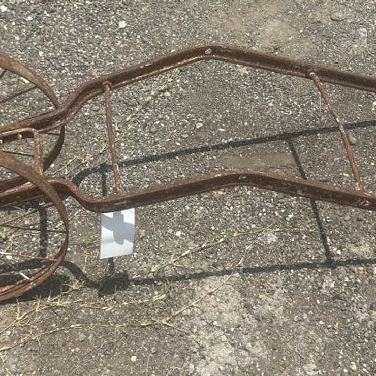 #245 • Vintage Two-Wheeled Cart