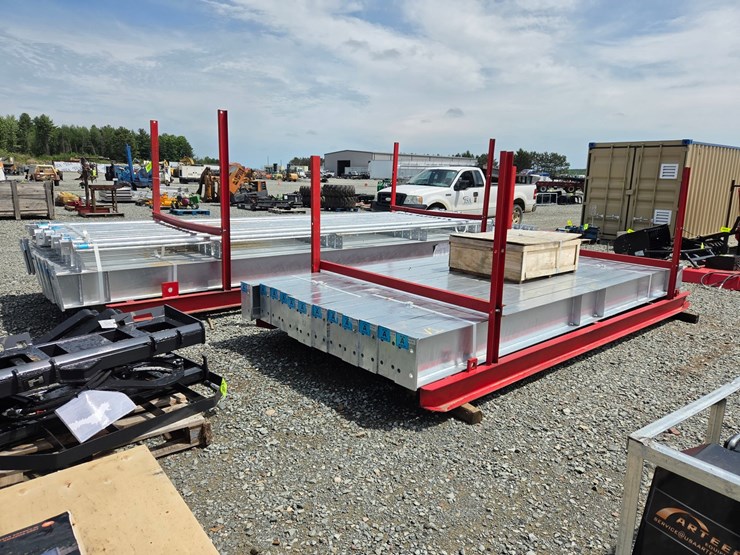 #6395-•-unused-100'x50'x18'-steel-building-frame-image-2