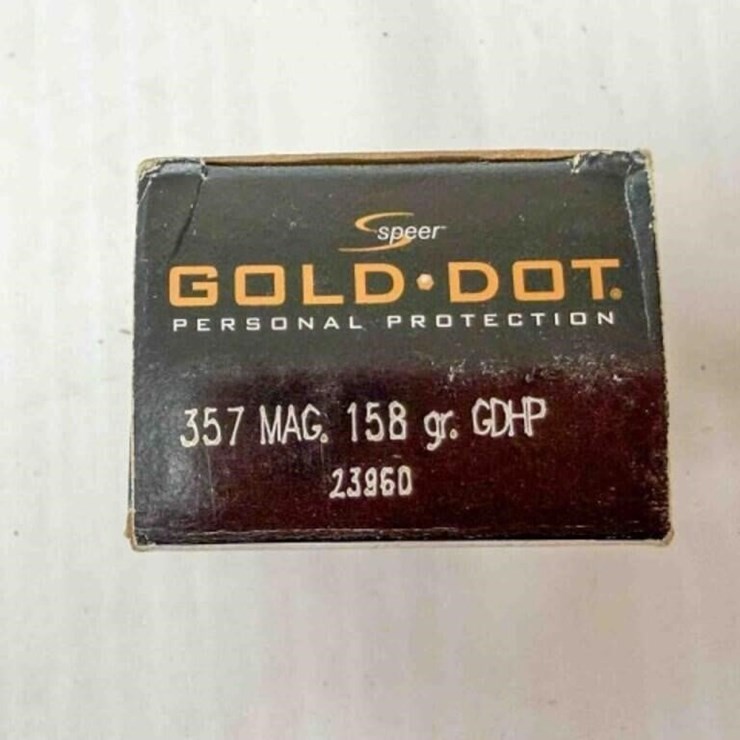 Speer Gold Dot .357 Mag ammo