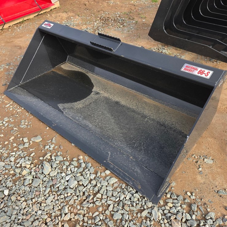#6007 • Approx. 66" Unused Stout 66-S Skid Steer Bucket