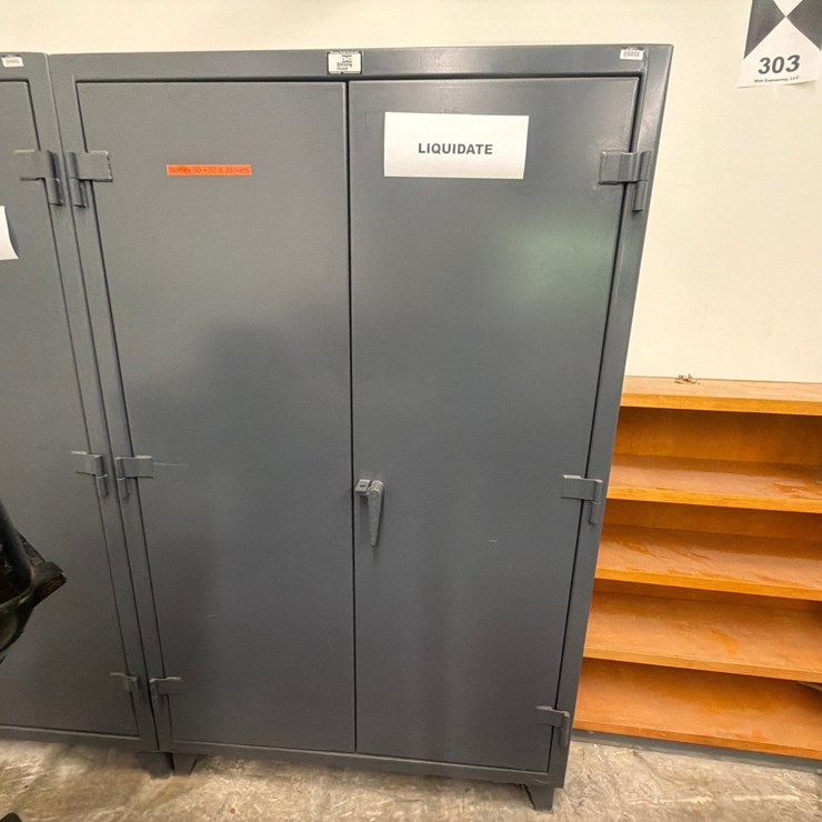#3522 • Heavy Duty Industrial Steel Cabinet | Located in St. Rose, LA