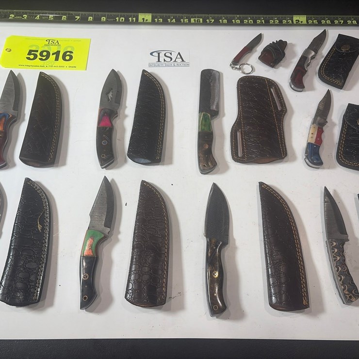#5916 • (10) Unused Knives