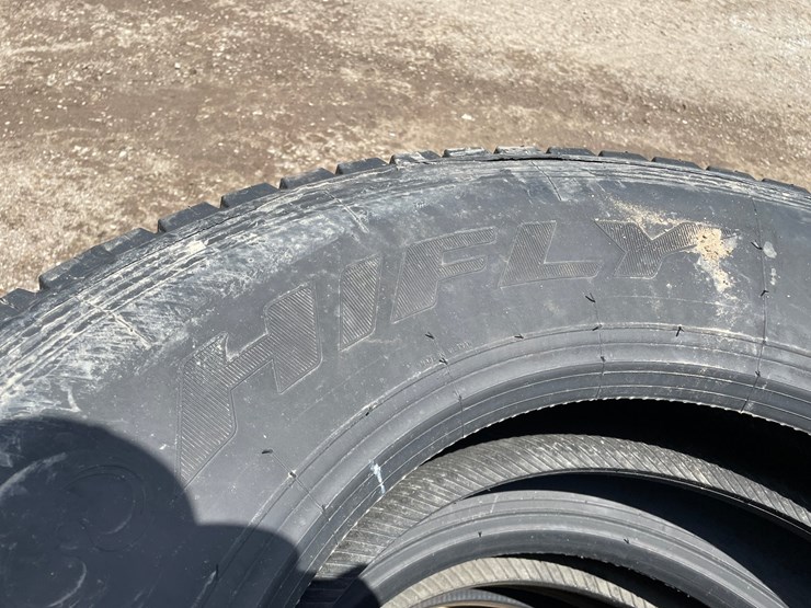 #6519-•-set-of-(4)-semi-tires-image-7