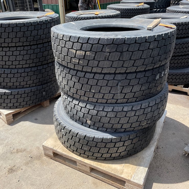 #6514 • Set of (4) Semi Tires