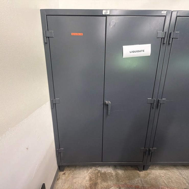 #3523 • Heavy Duty Industrial Steel Cabinet | Located in St. Rose, LA