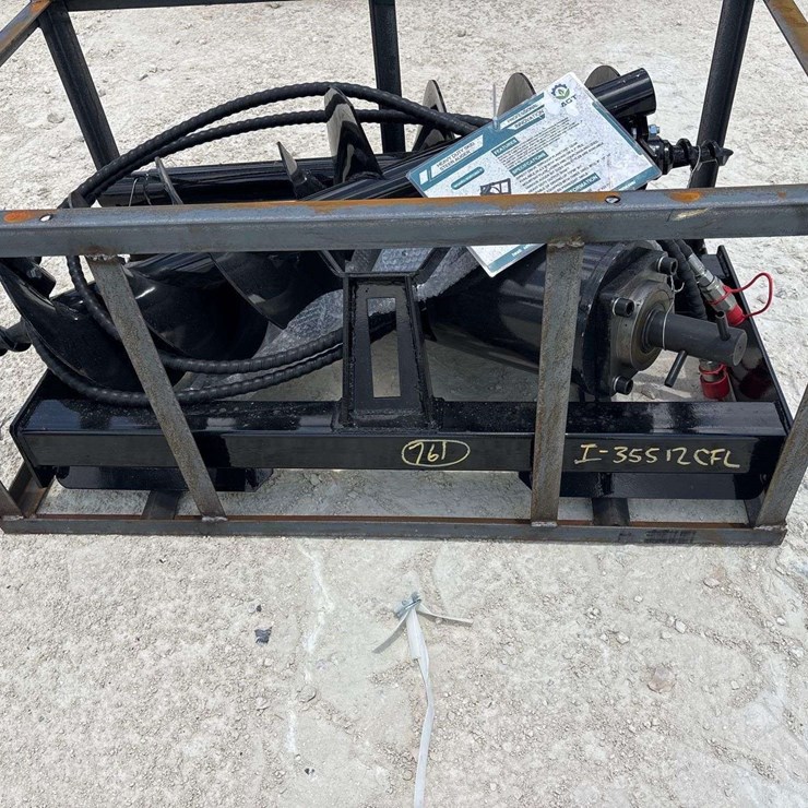 2026 Mower King SSECAG-Y Skid Steer Auger Attachment