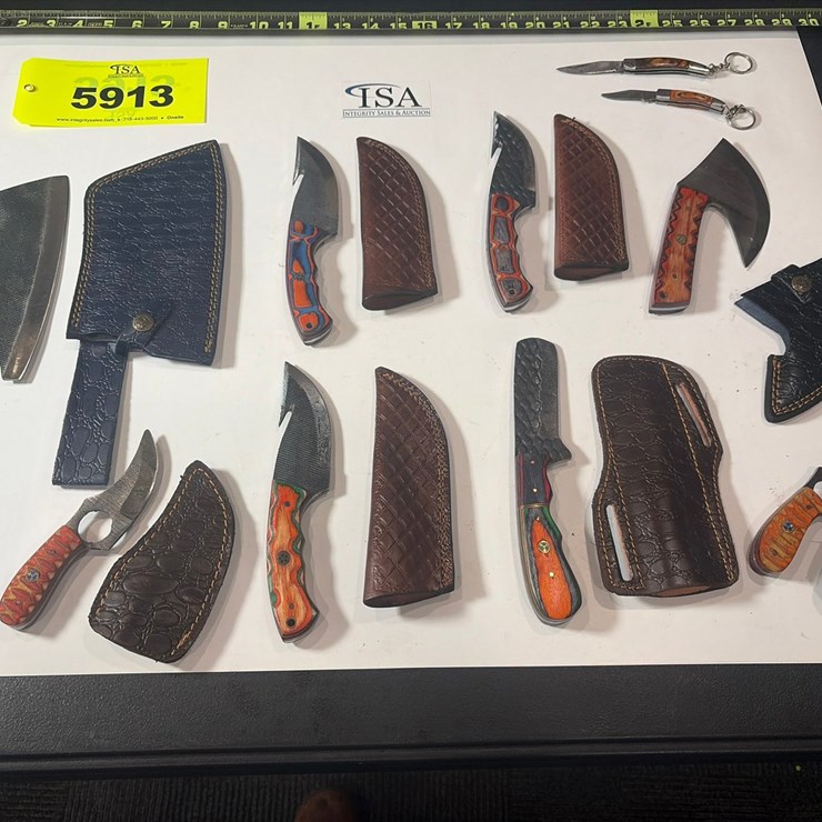#5913 • (10) Unused Knives