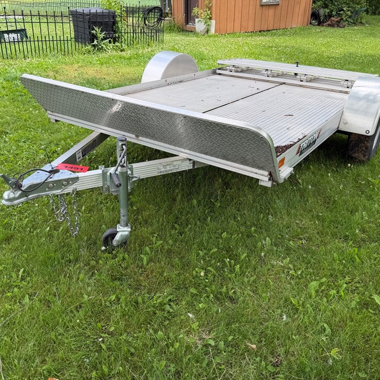#1491 • 2022 Triton Aluminum Motorcycle/Utility
