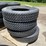 #6519-•-set-of-(4)-semi-tires-image-2