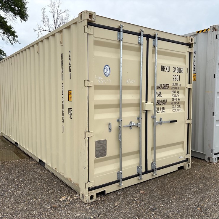 #35872 • 20FT NEW ONE TRIP SHIPPING CONTAINER