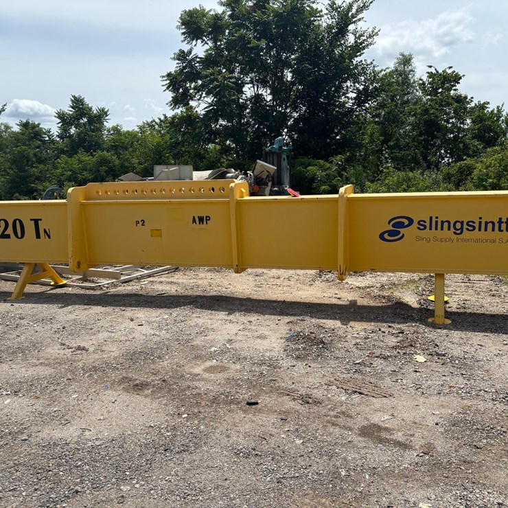 #2219 • Slingsintt 120-Ton Heavy Duty Crane Spreader Beam