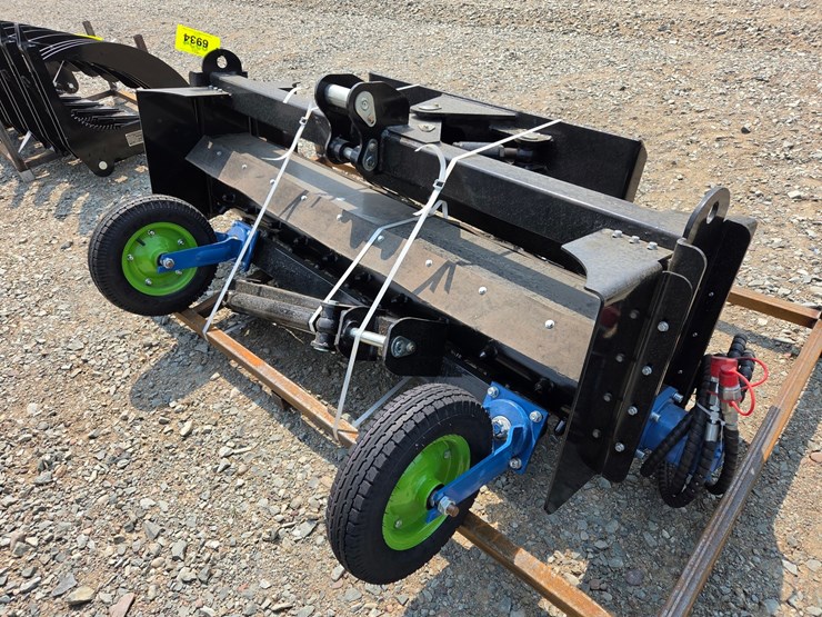 #6934-•-approx.-71"-unused-future-pr71-skid-steer-power-rake-attachment-image-1