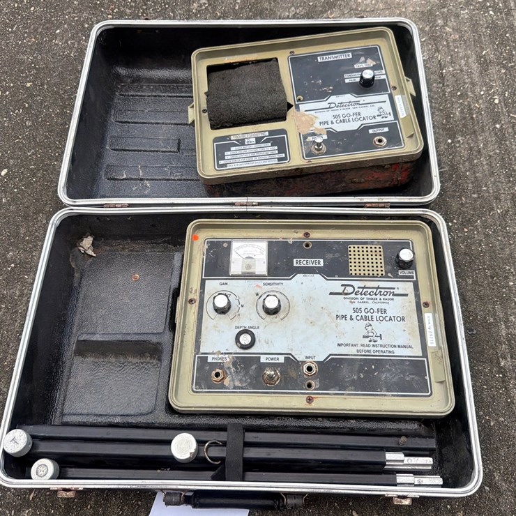 #3511 • Detectron 505 GO-FER - Pipe and Cable Locator Kit | Located in St. Rose, LA