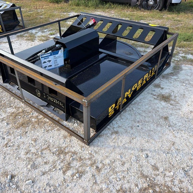 Mowerking 72 inch Skidsteer Brush Cutter Attachment