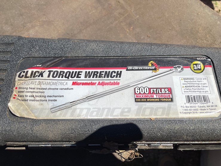 #7182-•-proformance-tools-3/4"-click-torque-wrench-image-8