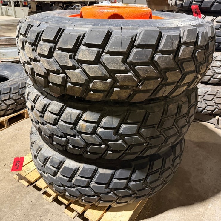 #1477 • Unused Michelin Tires 14.00 R 20 (Lot of 3)