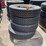 #6519-•-set-of-(4)-semi-tires-image-1