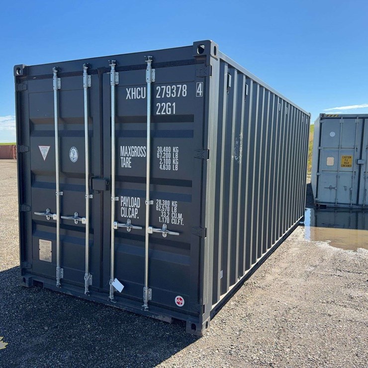 20' 1 Door Single Use Sea Container