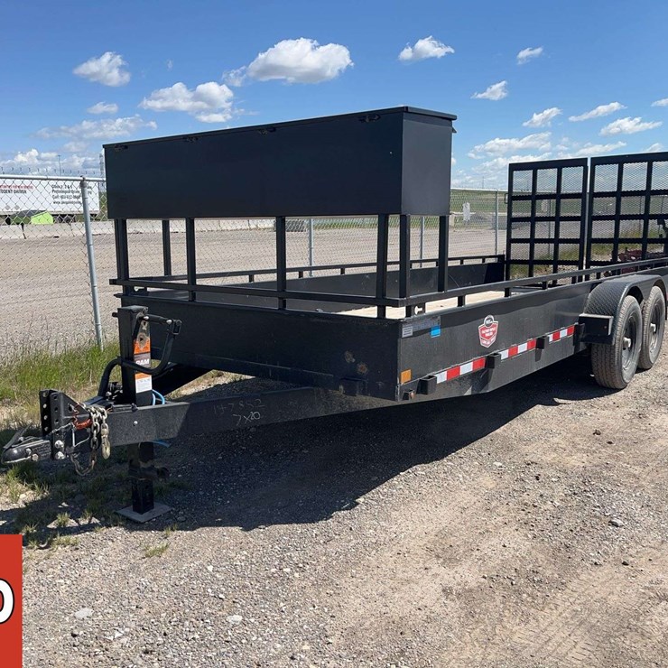 2025 Canada Trailers T/A 20 Ball Hitch Equipment Trailer