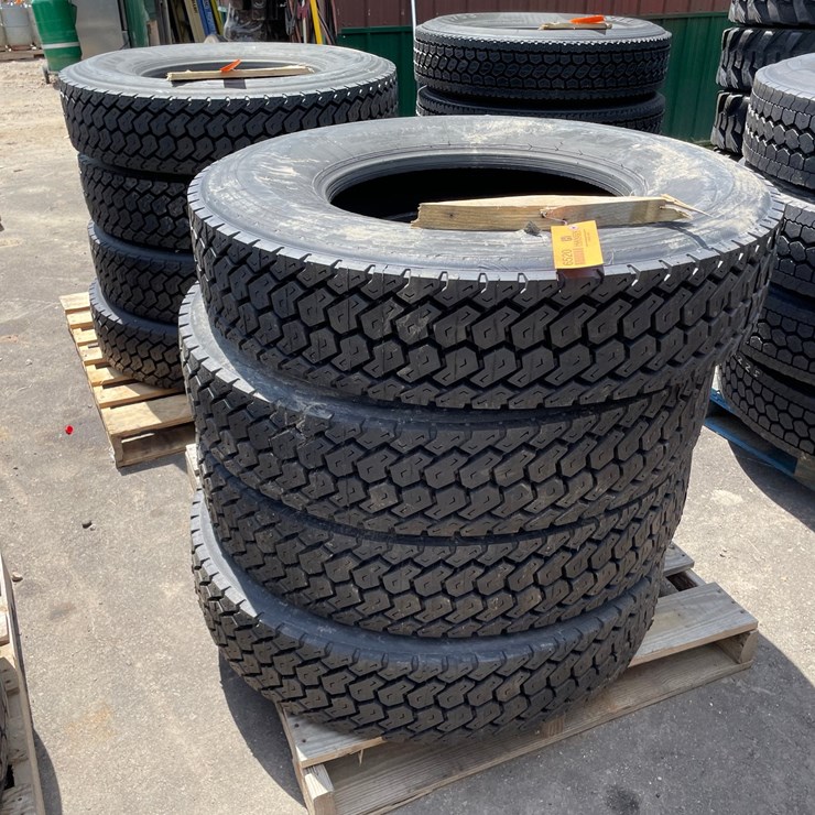 #6520 • Set of (4) Semi Tires