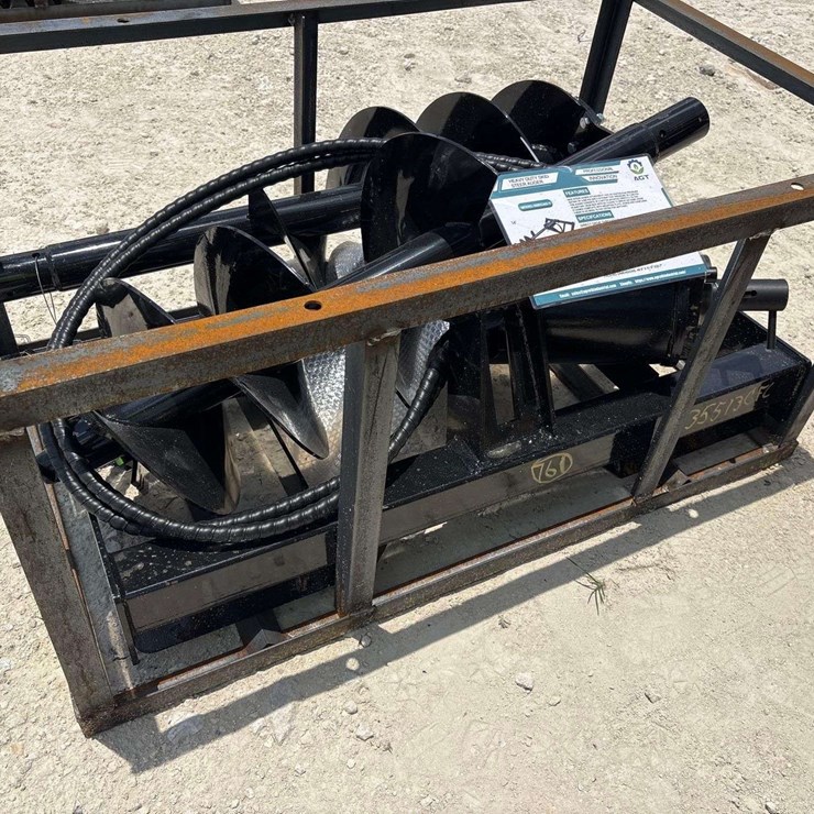 2026 Mower King SSECAG-Y Skid Steer Auger Attachment