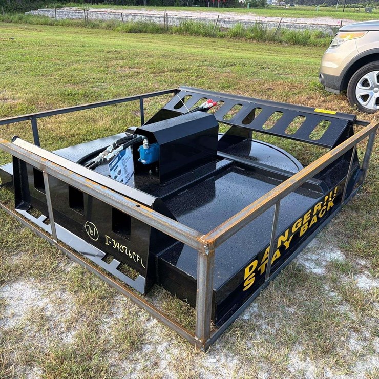 Mowerking 72 inch Skidsteer Brush Cutter Attachment