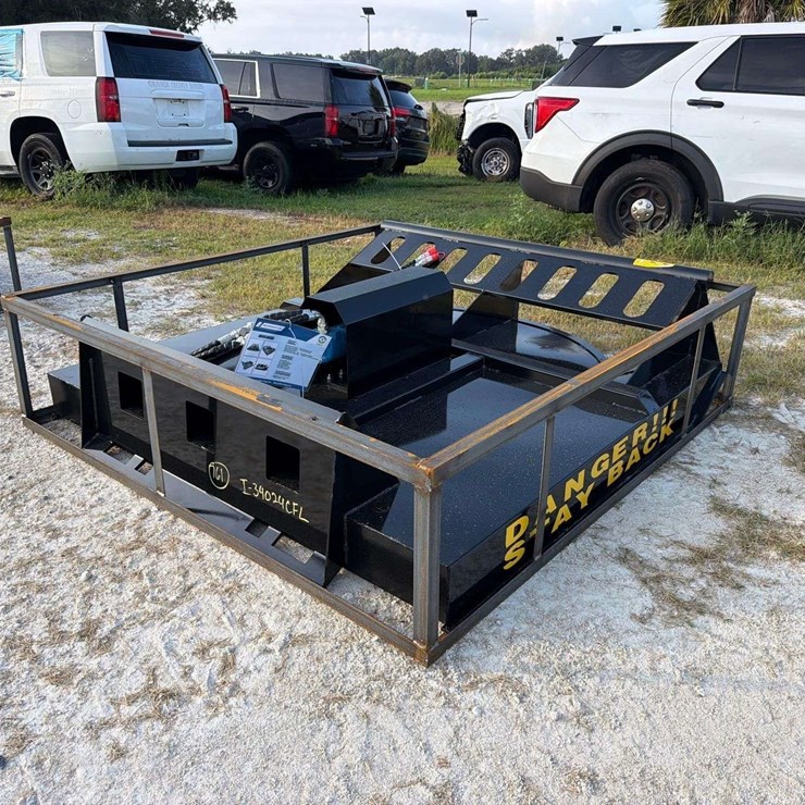 Mowerking 72 inch Skidsteer Brush Cutter Attachment